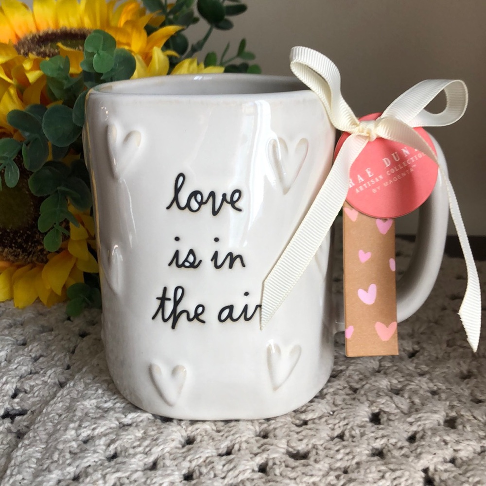 Rae Dunn LOVE IS IN THE AIR Mug